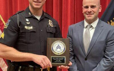 Paducah Police Sergeant Cody Santel Graduates from Department of Criminal Justice Academy