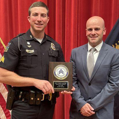 Paducah Police Sergeant Cody Santel Graduates from Department of Criminal Justice Academy