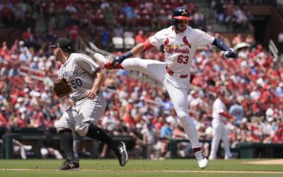 Alec Burleson, Masyn Winn power Cardinals to a 5-1 win over Rockies for a 4-game split