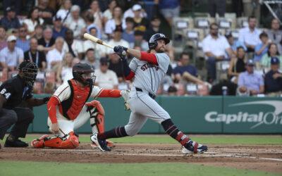 Donovan homers, Cardinals beat Giants 6-5 in game at Rickwood Field honoring Mays and Negro Leagues