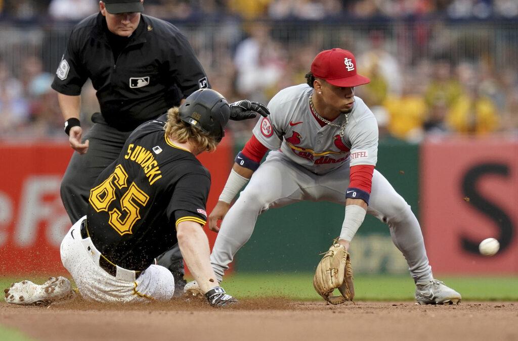 Skenes takes first loss in 12 career big league starts, Cardinals score in 9th and top Pirates 2-1