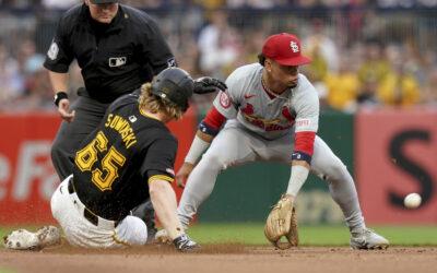 Skenes takes first loss in 12 career big league starts, Cardinals score in 9th and top Pirates 2-1