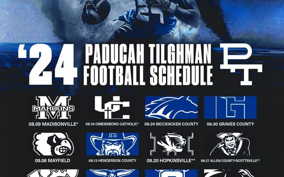 Paducah Tilghman Blue Tornado Football Schedule Set to Kick Off Aug. 9, 2024