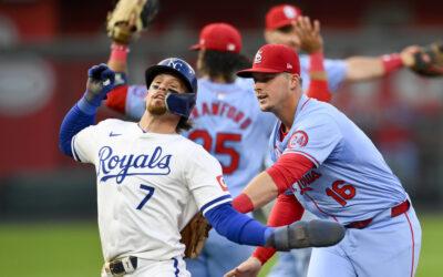 Bobby Witt drives in 3 runs to lead the Royals to an 8-3 victory over rival Cardinals