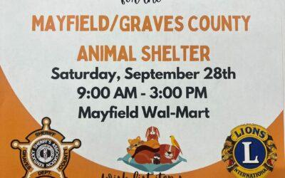 Mayfield Sheriff’s Office, Lions Club Partner for Cram the Cruiser Event