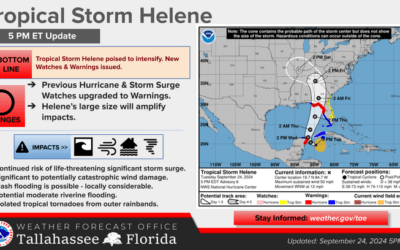 Florida Gulf Coast Target of Helene