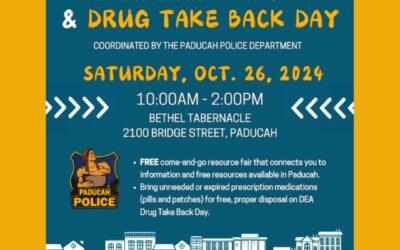 Paducah Police Dept. to Host 2024 Resource Expo and DEA Drug Take Back Day