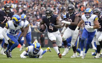 Bears’ offense starting to show signs of life after running game takes off vs. Rams