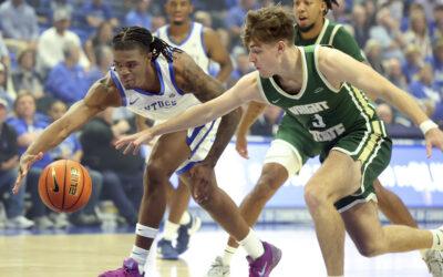 Oweh scores 21, No. 23 Kentucky routs Wright State 103-62 in Mark Pope’s debut as Wildcats’ coach