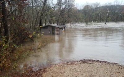 Flood clean-up continues at Mark Twain National Forest